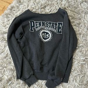 Penn State champion off the shoulder sweatshirt size Small